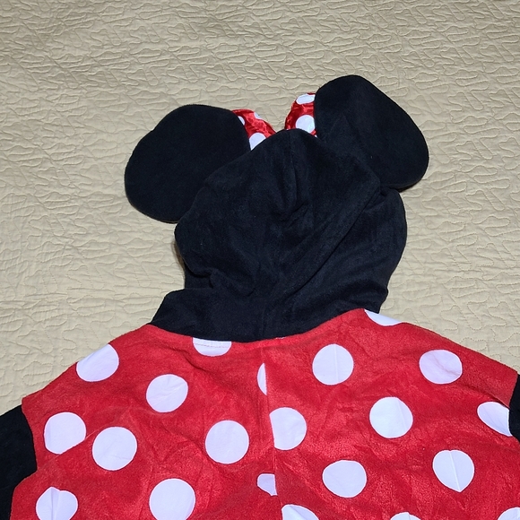 Disney Minnie Mouse Polka Dot cosplay pajamas costume size L - Picture 7 of 8